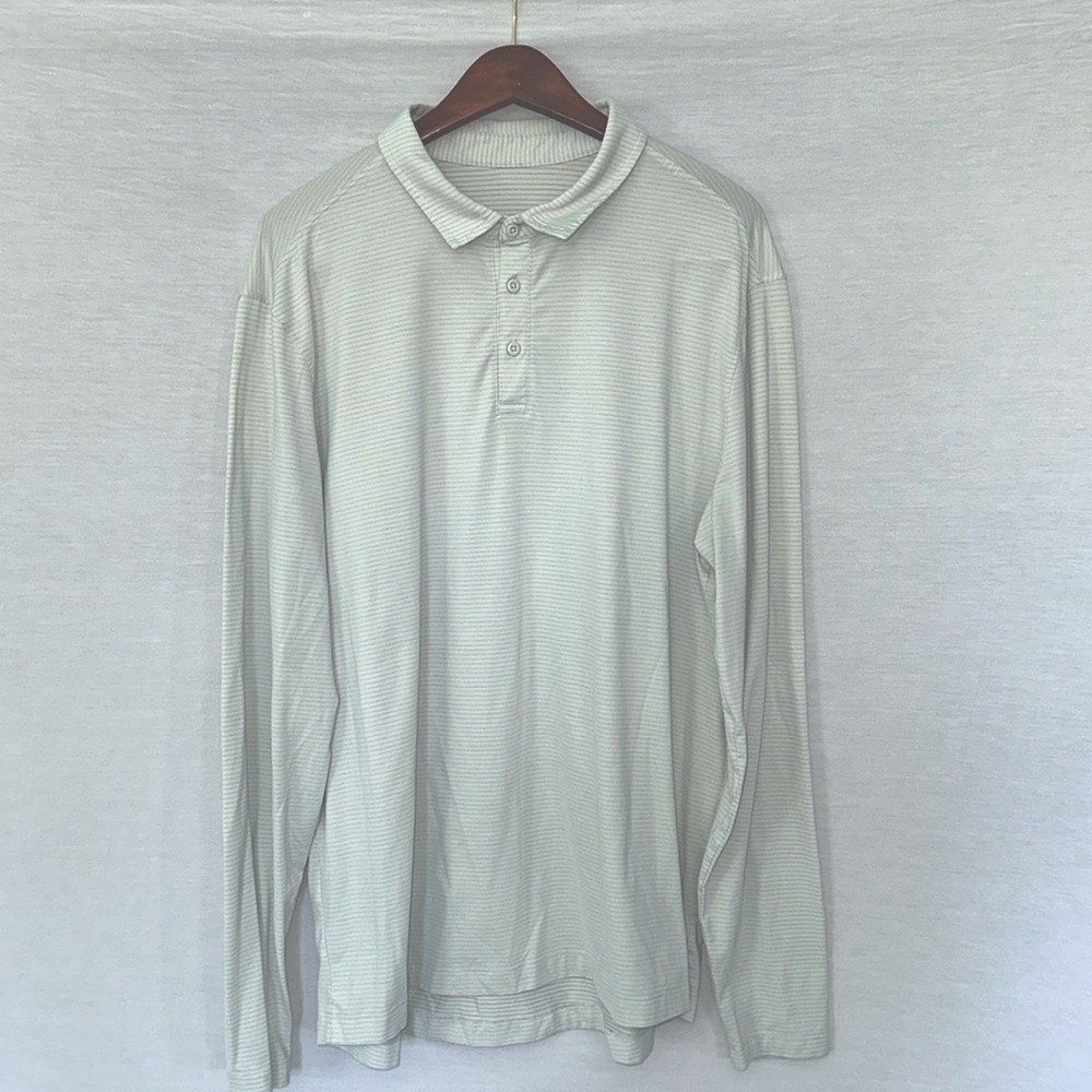 Lululemon Lightweight Knit Long-Sleeve Polo Shirt